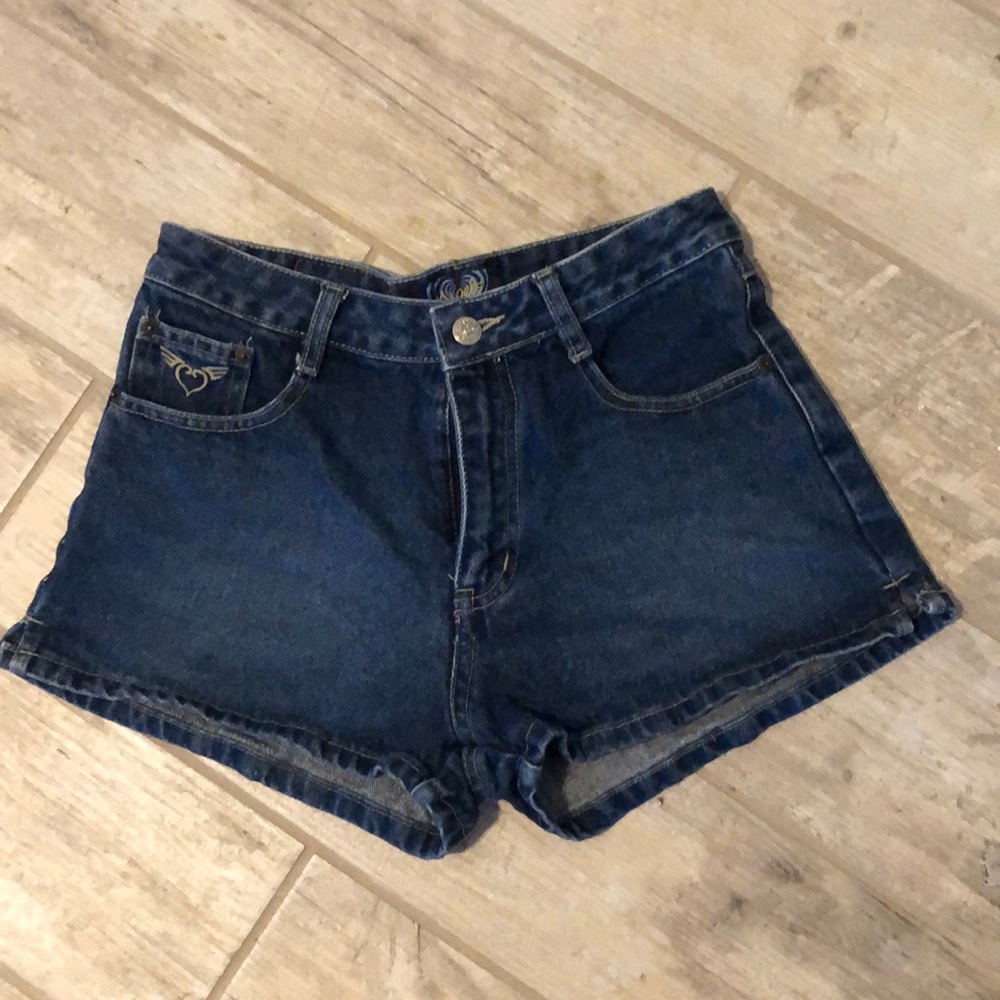 ❤️Angels size 7 denim short shorts